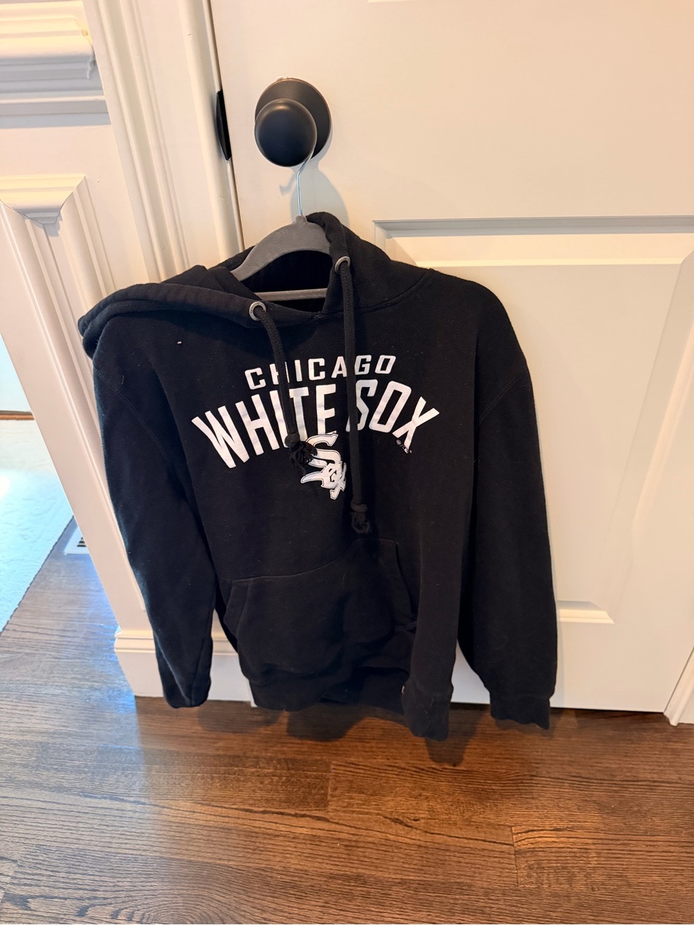 47 Brand Chicago White Sox Black Pullover Hoodie